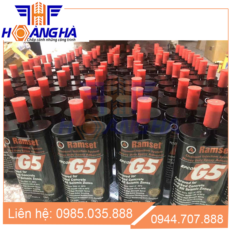 Độ bền và khả năng chịu tải vượt trội của bu lông hóa chất Ramset